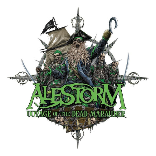 Alestorm - Voyage Of The Dead Marauder Cd Digipack + Parche (Reacondicionado)