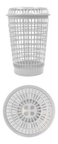 Cesto De Plástico Varios Colores 3 Piezas C/tapa Para Ropa