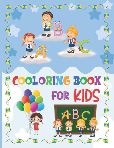 Libro Colorear Abc Niños: Libros De Actividades Colore...