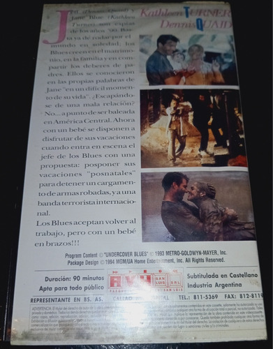 Pistolas Y Pañales!! En Vhs Clásico Original (Usado)