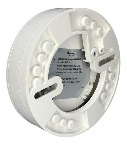Detector De Fumaça Optico Segurimax Endereçavel Compact Avcb