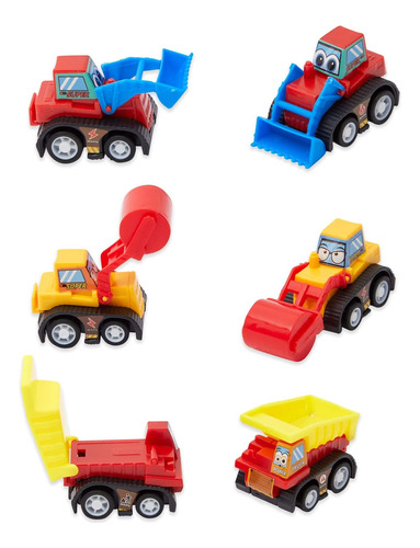 Mini Construcción De Camiones Para Niños Regalos De Fiesta D