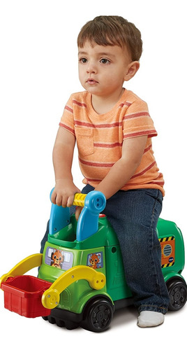 Montable Vtech. Camion De Reciclaje 2 En 1. Sonidos Y Luz