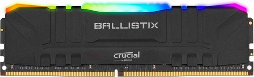 Imagen 1 de 5 de Memoria Ram Crucial Ballistix 16gb Ddr4 3200mhz Rgb Negro