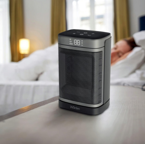 Calefactor Eléctrico 1500 W Ptc-906b Gris