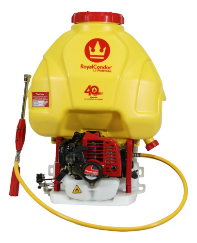 Fumigadora De Motor Royal Condor Color Amarillo