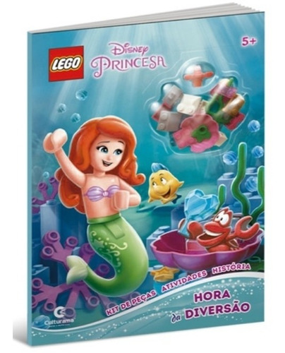 Livro De Atividades Princesas Disney Aventura C/blocos Lego 