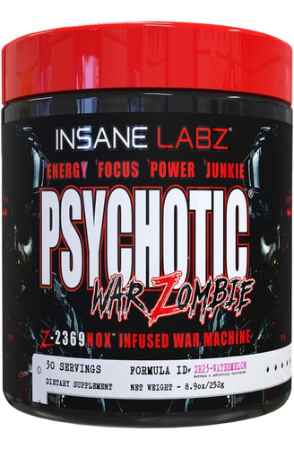 Psychotic War Zombie - Pre Entreno Extremo - Insane Labz