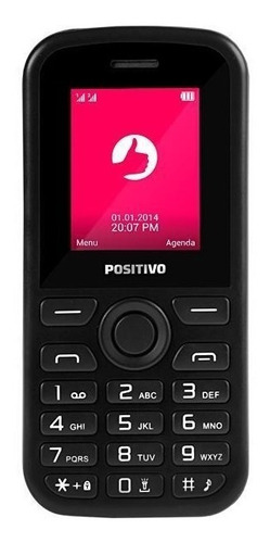 Celular Positivo P25 Dual Sim Tela De 1.8 Rádio Fm E Câmera