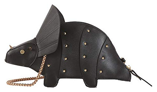 Qzunique Bolsos De Hombro Mujeres Cute 3d Triceratops Animal