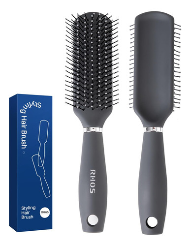 Rhos Cepillo De Pelo Para Hombres-cepillo Desenredante Para 