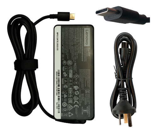 Cargador Lenovo Thinkpad X270 X280 X380 X390 X395 Usb C 65w