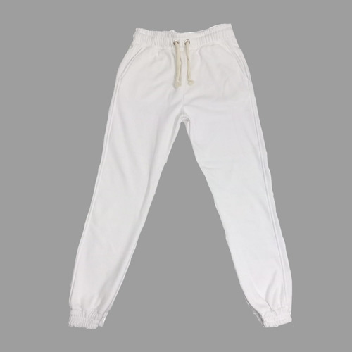 Pants Jogger Afelpado Con Jareta Bolsas Laterales Mod 909
