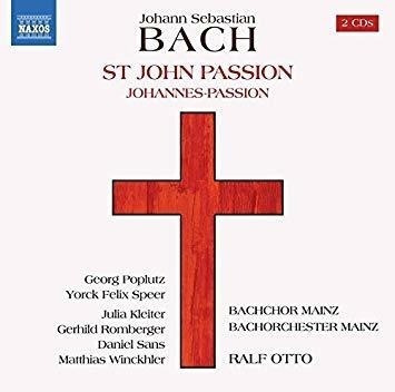 Bach J.s. / Poplutz / Otto St John Passion Usa Import Cd