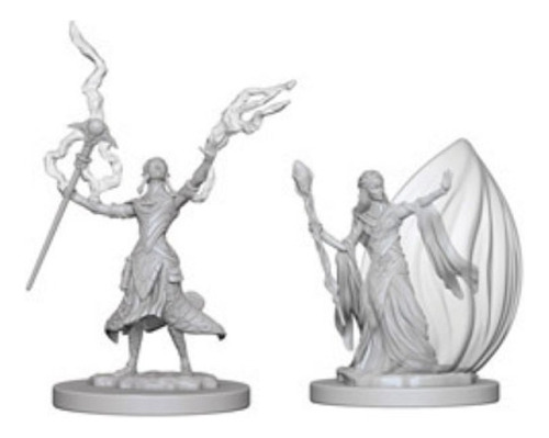 Female Elf Wizard Nolzur's Marvelous Unpainted Miniatures