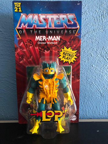 Masters Of The Universe, Mer-man Lop, Mattel