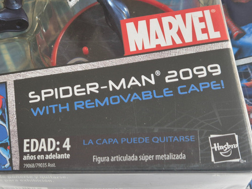 Figura Spiderman Origins Spider Man 2099 Capa Removible 2006