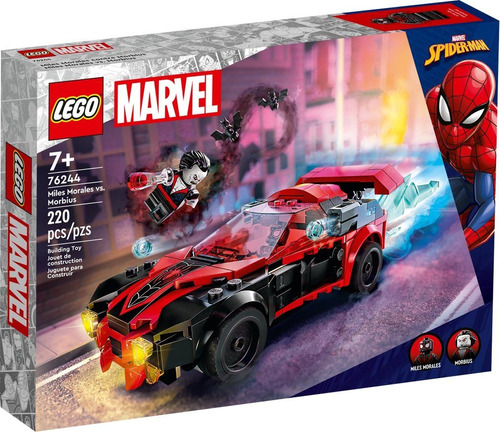 Lego Marvel Miles Morales Vs Morbius 220 Piezas 76244 