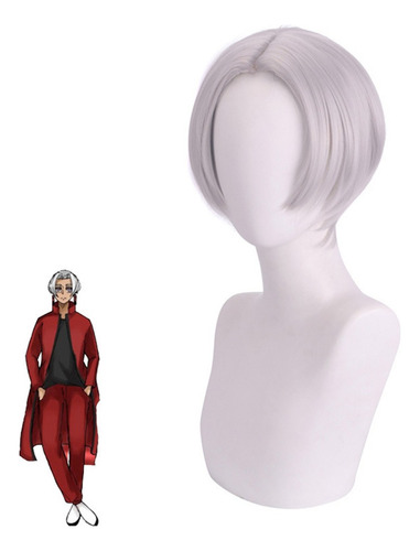 Peluca De Pelo Anime Tokyo Avengers Kurokawa Izana Brahma Sa