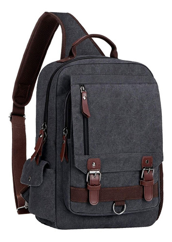 Bag Para Hombres Y Mujeres Sling Mochila Portatil Hombro Bo