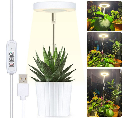 Indoor Grow Light, Height Adjustable, Auto Timer