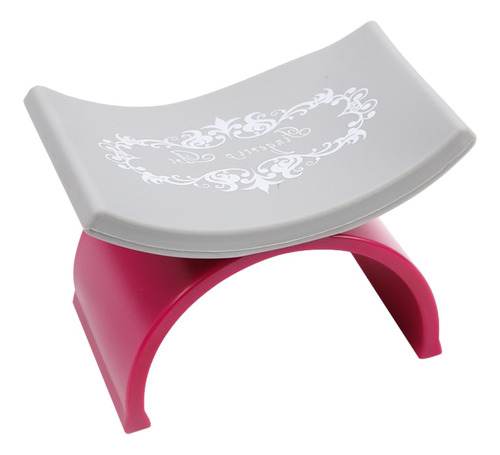 Soporte Para Tapete Para Decoración De Uñas, Almohada Rojo