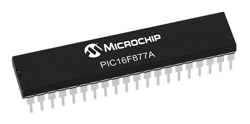 Par Pic16f877a Microcontrolador Pic 8bits Familia 16f 40 Pin