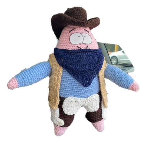 Muñeco Patrico Estrella Vaquero Crochet