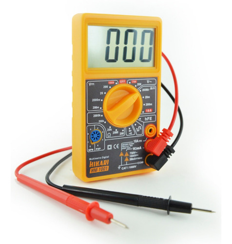 Imagem 3 de 7 de Multimetro Digital Hm-1001 Hikari