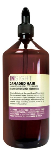  Insight Damage Hair Shampoo Restructurizing 900ml Reparador
