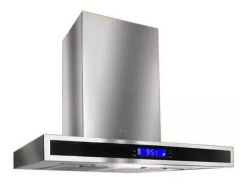 Extractor purificador de cocina TST Pared Colhue CO-30090-740 ac. inox. y vidrio de pared 750mm x 60mm x 510mm plateado 220V