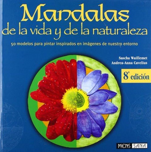 Libro Pintar Mandalas De Vida Y La Naturaleza - 50 Modelos 