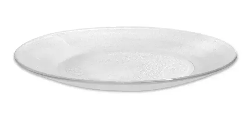Set X12 Plato Playo De Vidrio Rigolleau Aquamarine Kuchen
