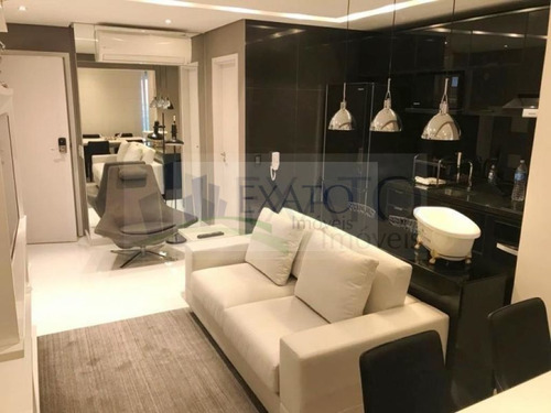 Imagem 10 de 15 de Campo Belo, Próximo Ao Aeroporto, 1 Suite, Totalmente Mobiliado Muito Bom Gosto, Lazer Completo - Em42864