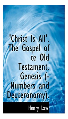 Libro 'christ Is All'. The Gospel Of Te Old Testament. Ge...