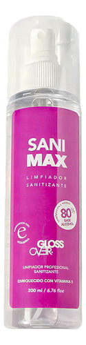Sanimax Limpiador Sanitizante De Uñas +vitamina E Gloss Over