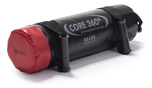 Mir Fitness Bolsa Mir Core 5 Kg En Negro Y Rojo | Stock Cent