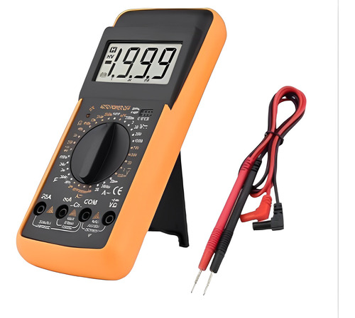 Tester Multimetro Digital Con Bateria 9v Ld-667