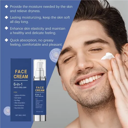 Creme Hidratante Facial Masculino 50g1pc | MercadoLivre