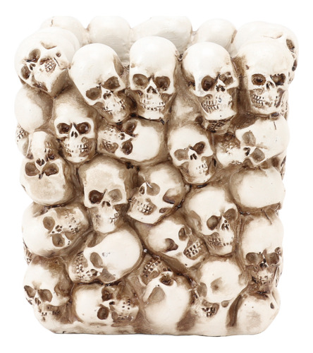 Organizador De Brochas De Maquillaje Con Forma De Calavera,