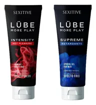 Comprar  Pack X2 Gel Lubricantes Intimo Sexitive Lube Frío + Calor