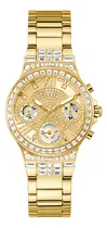 Comprar Reloj Guess Mujer Novedad Para Dama Relojes Color De La Correa Dorado Color Del Bisel Dorado Color Del Fondo Dorado