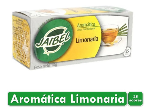 Aromatica Jaibel Limonaria X 25 Uds