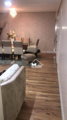 Imagem 11 de 30 de Apartamento Para Alugar, 135 M² Por R$ 7.000,00/mês - Jardim - Santo André/sp - Ap0442
