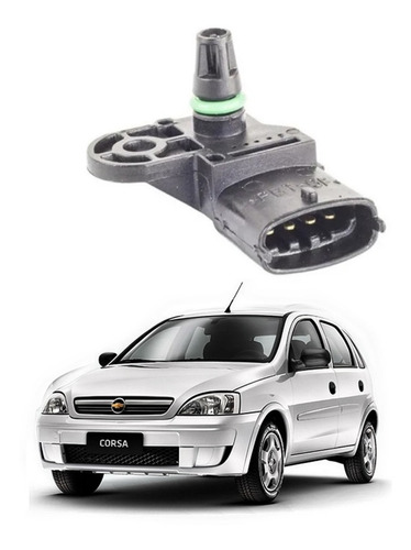 Sensor Map Pressao Gm Corsa 1.0 1.8 Flex Meriva 1.8 8v Flex