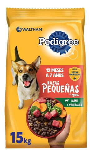 Pedigree Adultos Razas Pequeñas X 15 Kg - Happy Tails