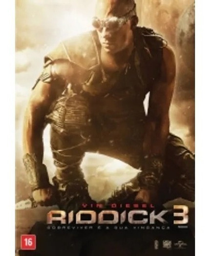 Riddick 1 2 3 Dvd Originais Novos Lacrados