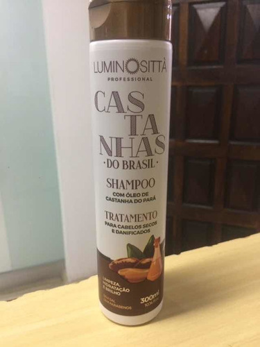 Shampoo Castanhas Do Brasil Luminositta 300ml