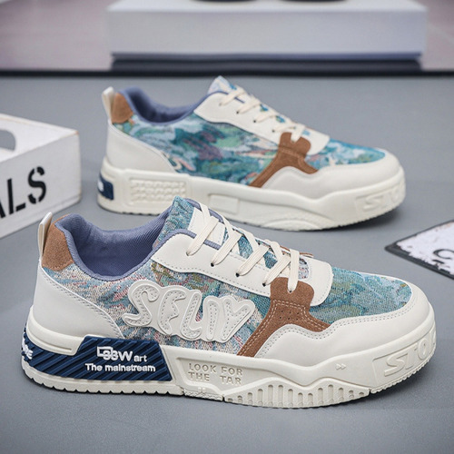 Zapatos Tenis Hombre Transpirables Súper Cómodos Casuales