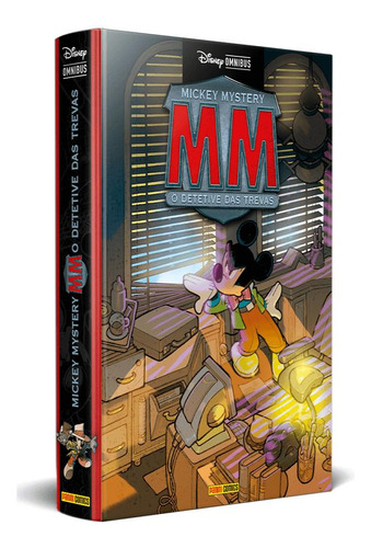 Mickey Mystery - O Detetive das Trevas: Disney Omnibus, de Faraci, Tito; Artibani, Francesco; Macchetto, Augusto. Série Disney Omnibus, vol. 1. Editora Panini, capa dura em português, 2022